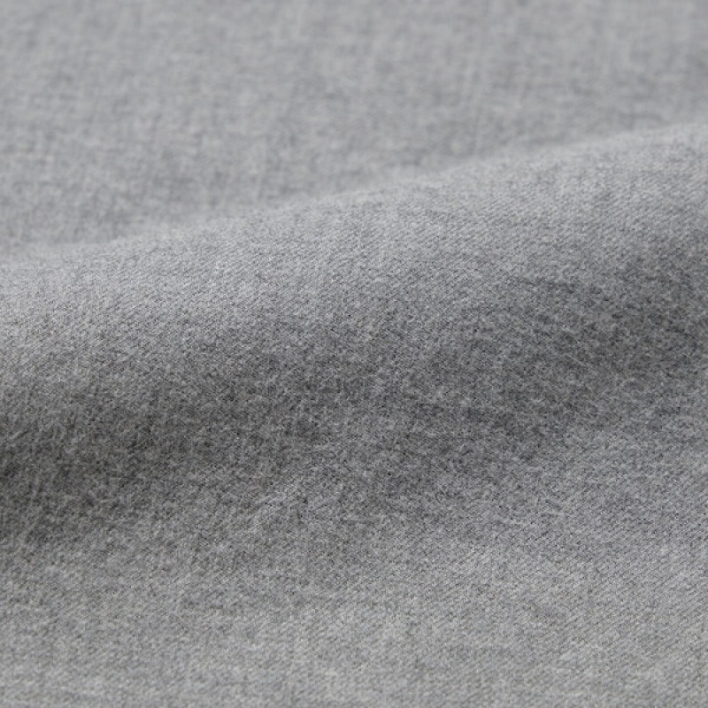 Pánské Košile Uniqlo Flannel Long-Sleeve Šedé | 7810-TMESB